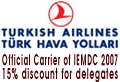 Turkish Airlines -  Official Carrier of IEMDC 2007